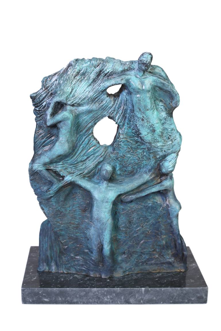 Original Art Deco Abstract Sculpture by Seda Eyuboglu