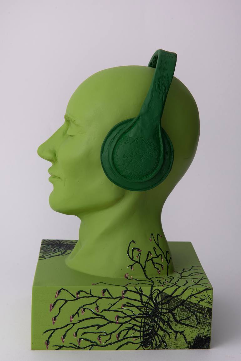Original Pop Art Abstract Sculpture by Seda Eyuboglu