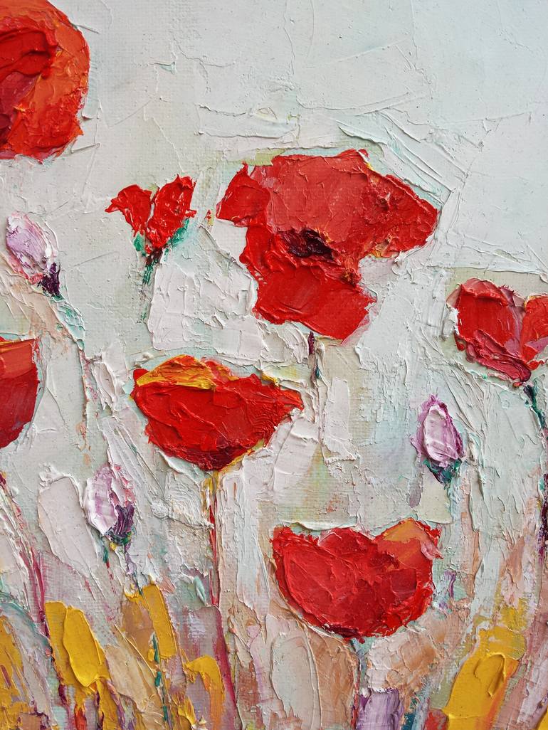 Original Impressionism Floral Painting by Georgi Todorov