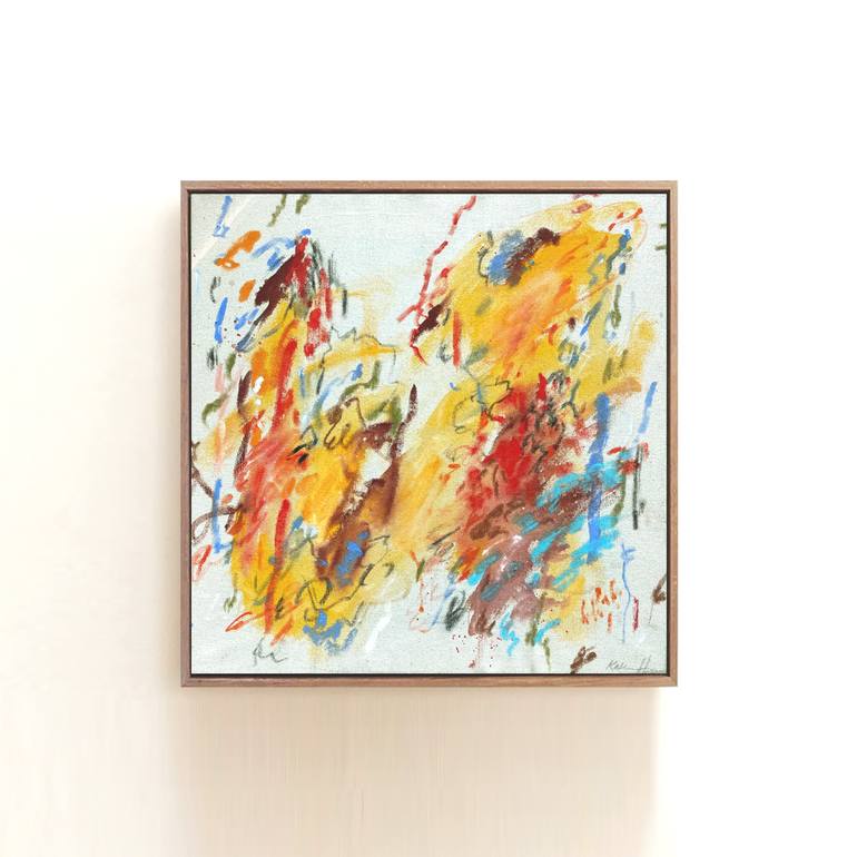 Original Abstract Expressionism Abstract Painting by Katherine Hunsaker