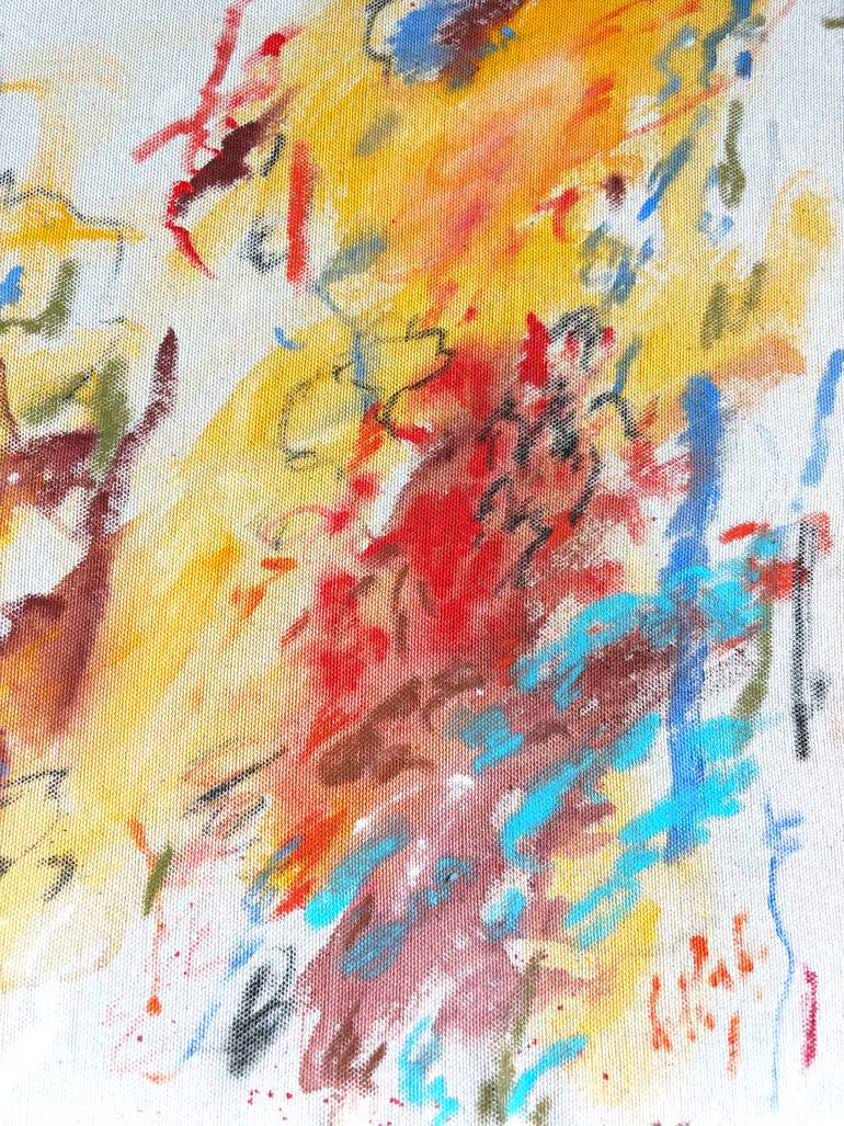 Original Abstract Expressionism Abstract Painting by Katherine Hunsaker