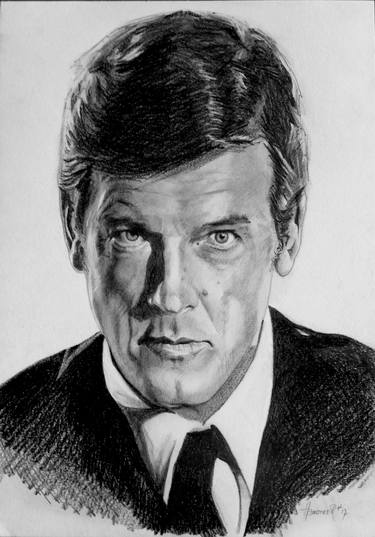 Portrait of Roger Moore thumb