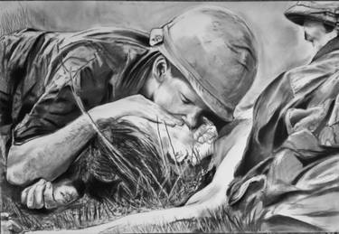 Drawing of the Vietnam War picture thumb