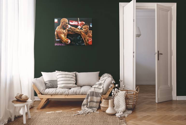 Original Figurative Sport Painting by Richard Hanssens