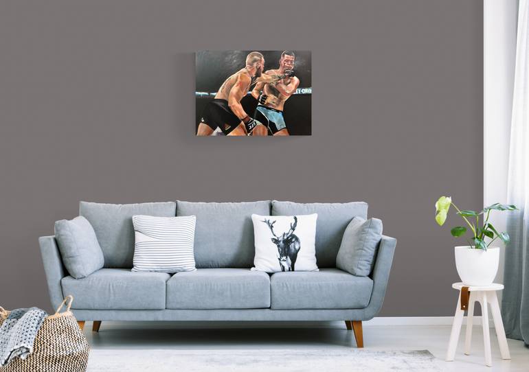 Original Figurative Sport Painting by Richard Hanssens