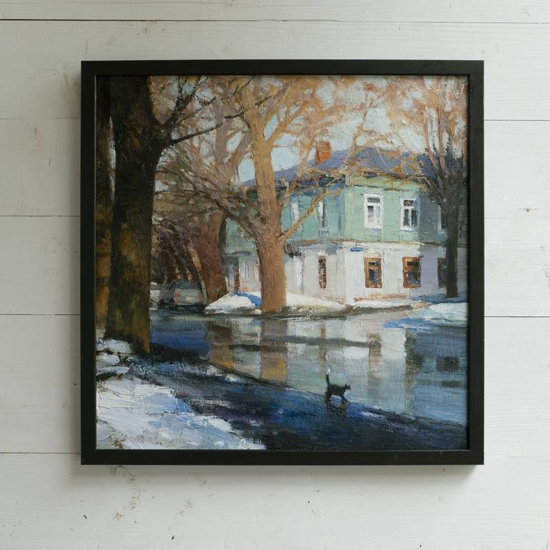 Original Realism Landscape Painting by Danil Danilovskii