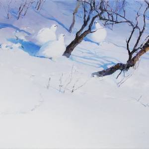 "Winter birds."