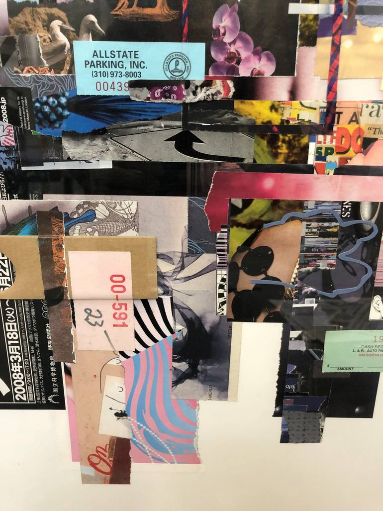Original Conceptual Abstract Collage by Tm Gratkowski