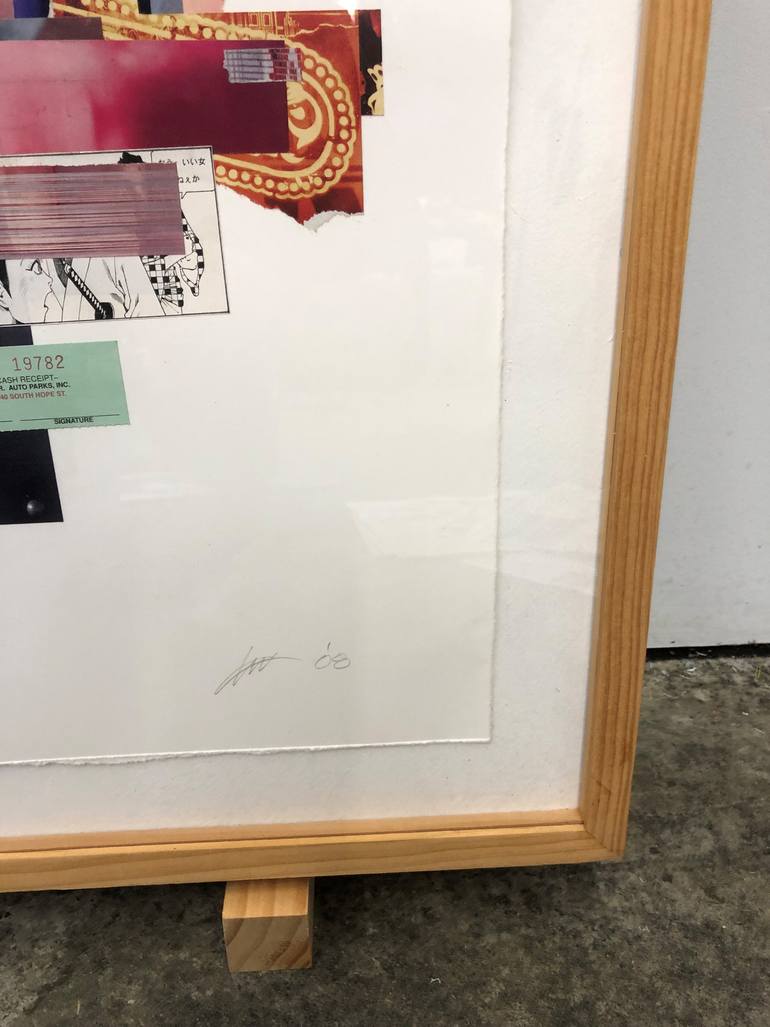 Original Conceptual Abstract Collage by Tm Gratkowski