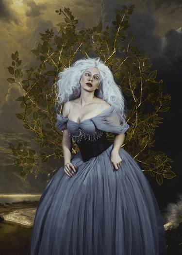 Original Conceptual Nature Mixed Media by Lidia Vives