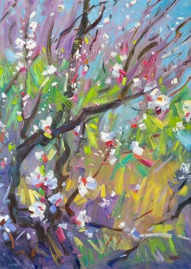 Original Impressionism Nature Paintings by Vasyl Moldavchuk