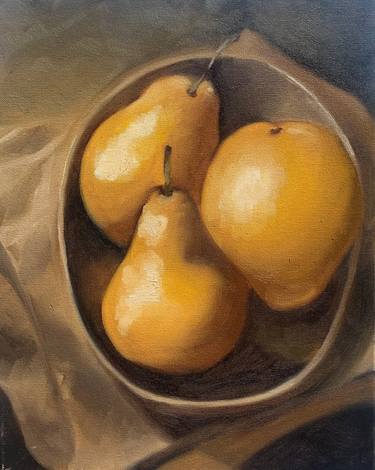 Pear Medley, Oil Painting thumb