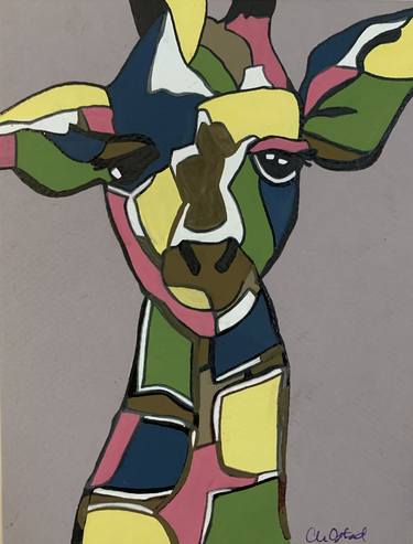 Original Pop Art Animal Paintings by Christie Olstad