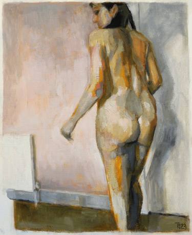 Print of Expressionism Nude Paintings by Tore Bahnson