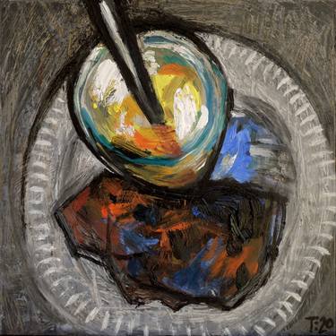 Print of Expressionism Still Life Paintings by Tore Bahnson