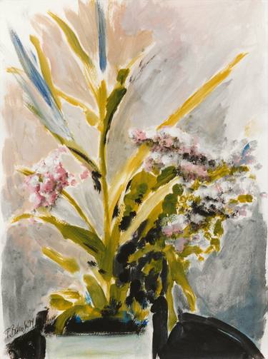 Print of Expressionism Botanic Paintings by Tore Bahnson