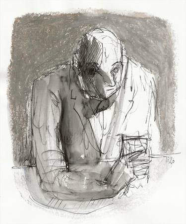 Print of Expressionism People Drawings by Tore Bahnson