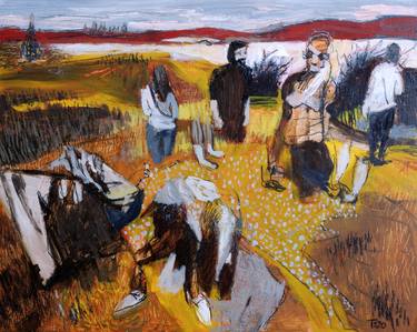 Print of Expressionism People Paintings by Tore Bahnson