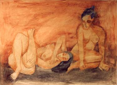 Print of Nude Paintings by Tore Bahnson