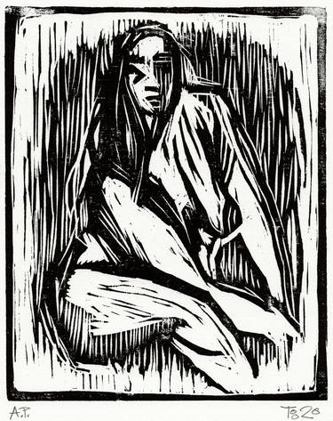 Original Nude Printmaking by Tore Bahnson