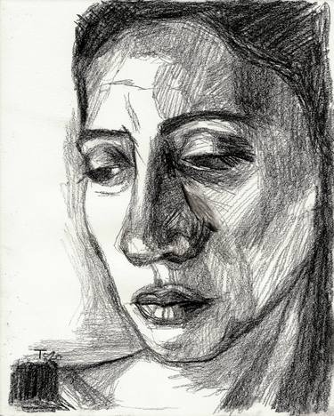 Print of Figurative Portrait Drawings by Tore Bahnson