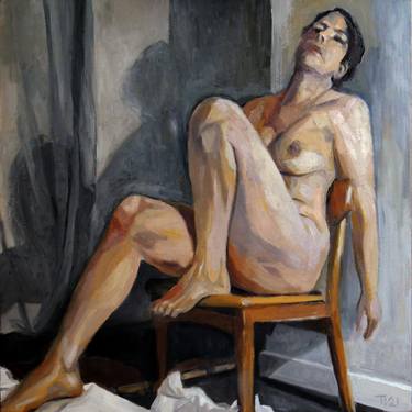 Original Figurative Nude Paintings by Tore Bahnson