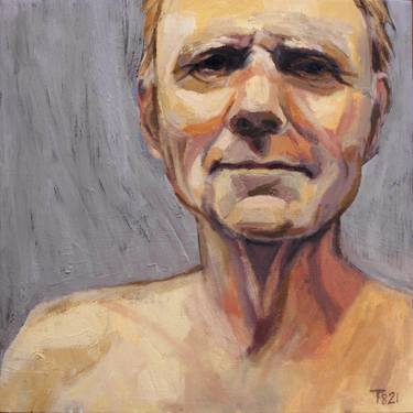 Original Expressionism Portrait Paintings by Tore Bahnson