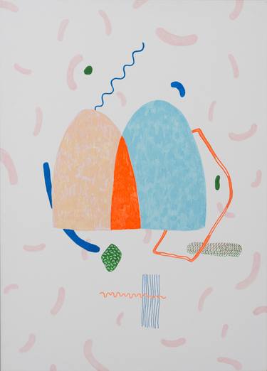 Print of Conceptual Abstract Paintings by Jolita Galamb