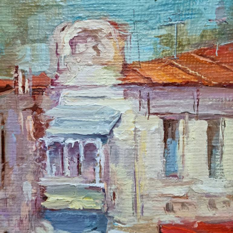 Original Impressionism Cities Painting by Hennadii Penskyi