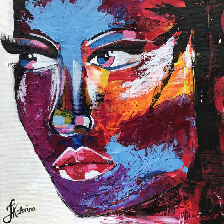 Colombiana Painting by Katarina Jovic | Saatchi Art