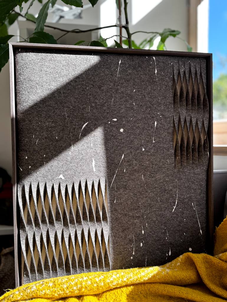 Original Geometric Abstract Installation by Arina ĒRgle