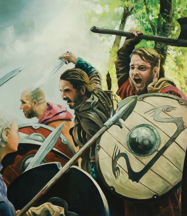 Print of Figurative Fantasy Paintings by Matteo Davico