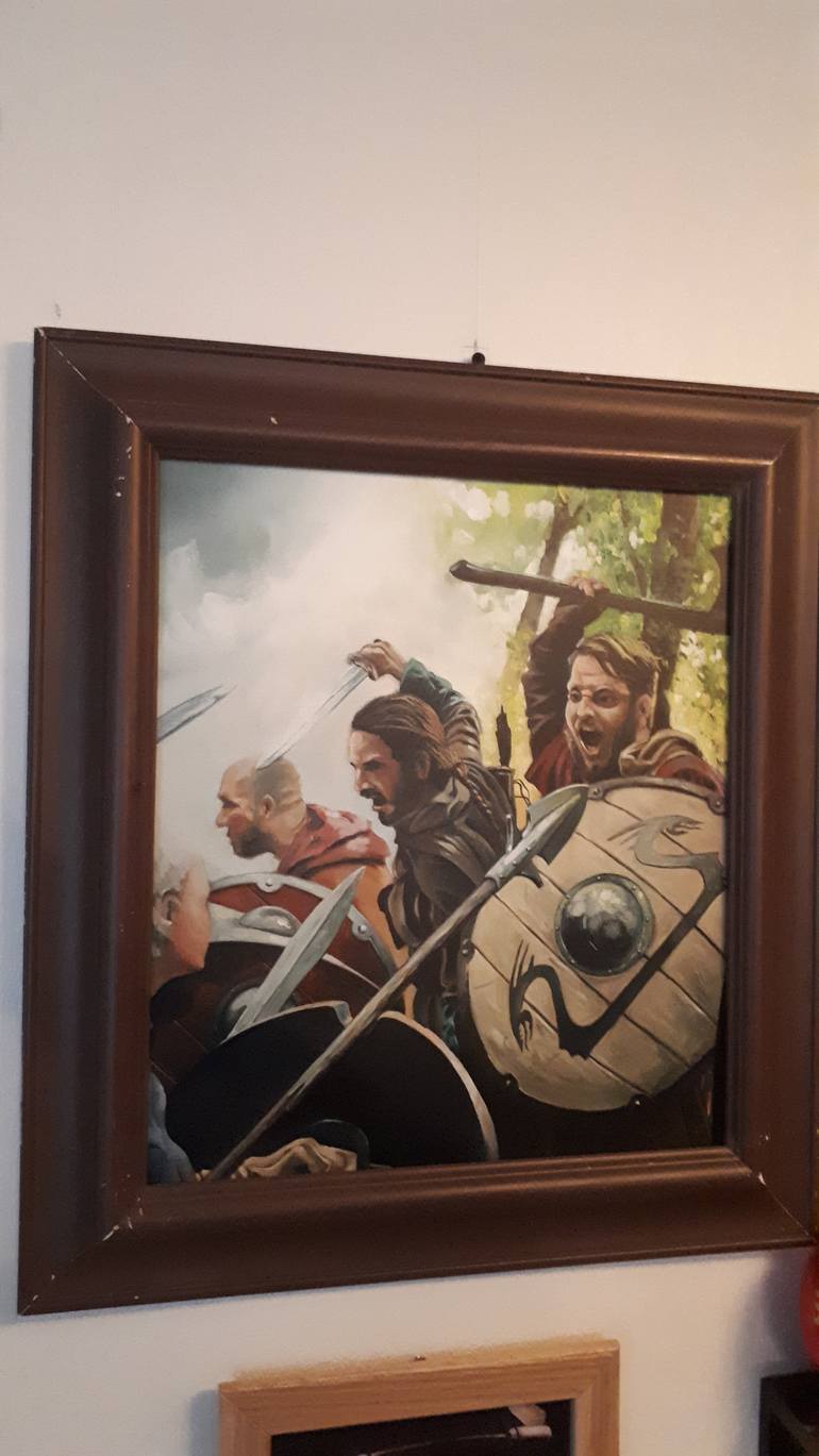Original Figurative Fantasy Painting by Matteo Davico