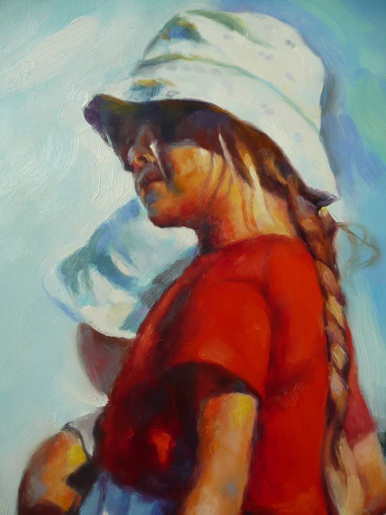 Original Realism Other Painting by Barbara Gulbinowicz