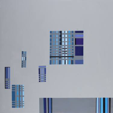 Print of Minimalism Geometric Paintings by Lorik Sylejmani