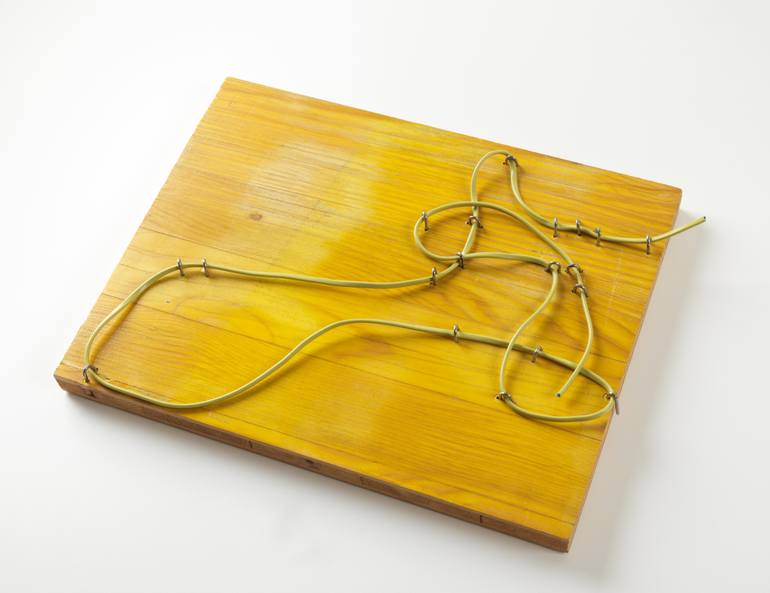 Original Abstract Architecture Mixed Media by Mladen Stropnik