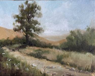 Pathway Painting Landscape Original Art Country Painting thumb