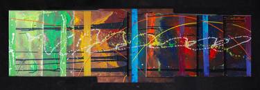 Original Abstract Mixed Media by Kushal Bastakoti