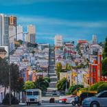 Uphill, San Francisco by Kushal Bastakoti
