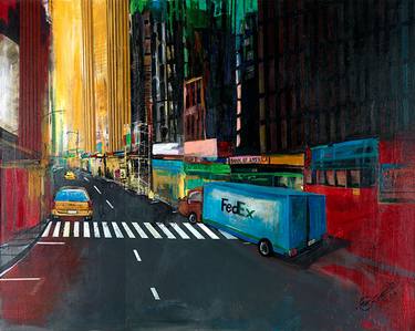 Original Cities Paintings by Kushal Bastakoti