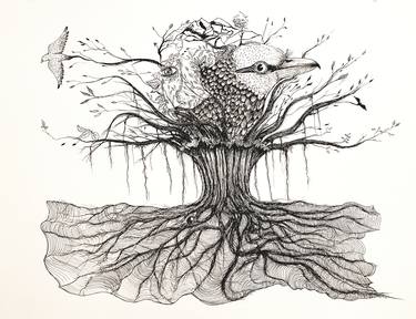 Original Conceptual Culture Drawings by Kushal Bastakoti