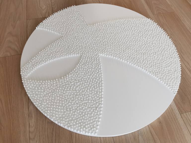 Original Minimalism Abstract Painting by Diana Iancu Torje