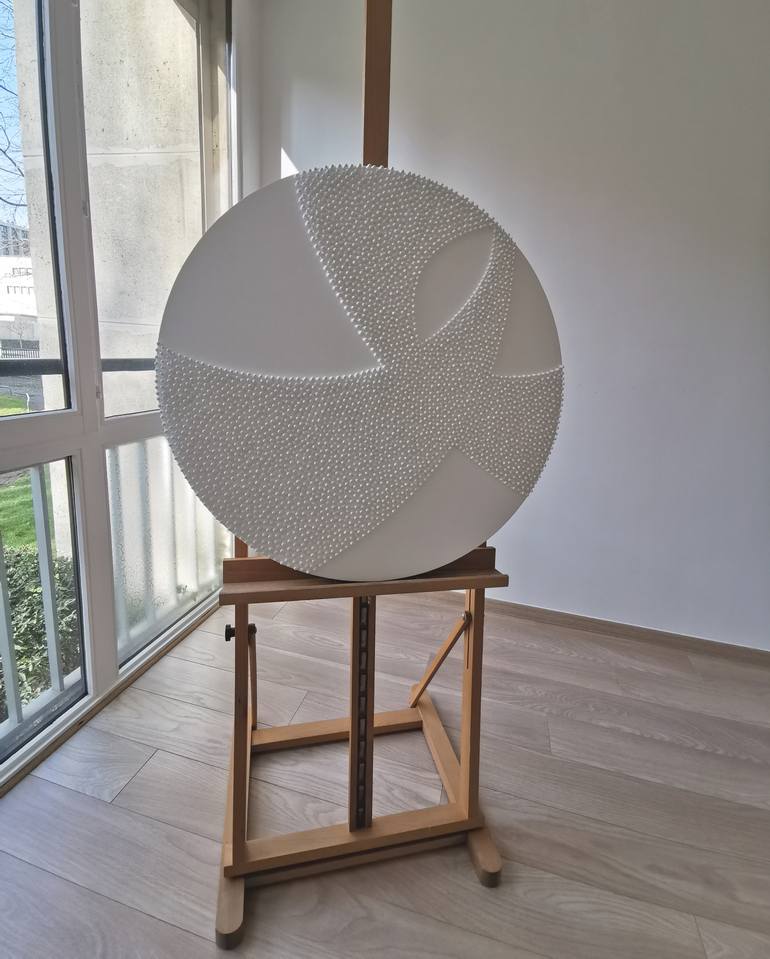 Original Minimalism Abstract Painting by Diana Iancu Torje