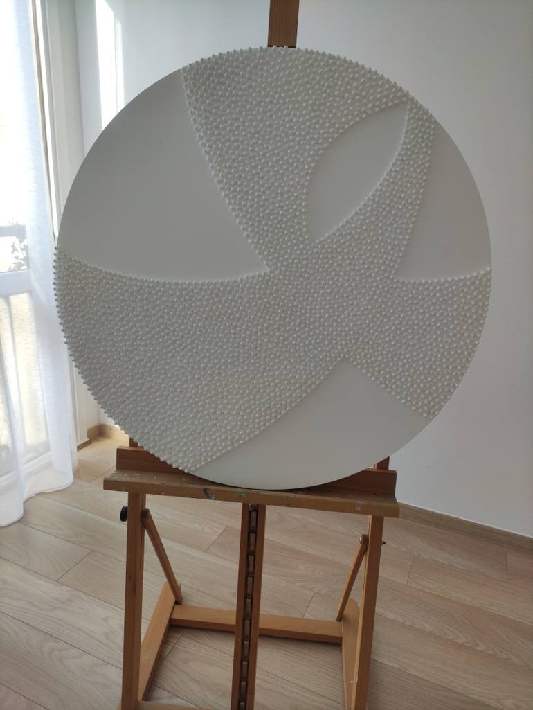 Original Minimalism Abstract Painting by Diana Iancu Torje