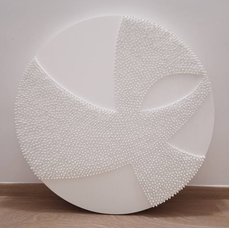 Original Minimalism Abstract Painting by Diana Iancu Torje