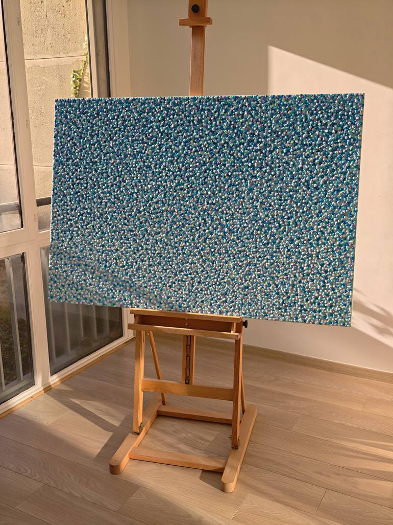 Original Impressionism Abstract Painting by Diana Iancu Torje