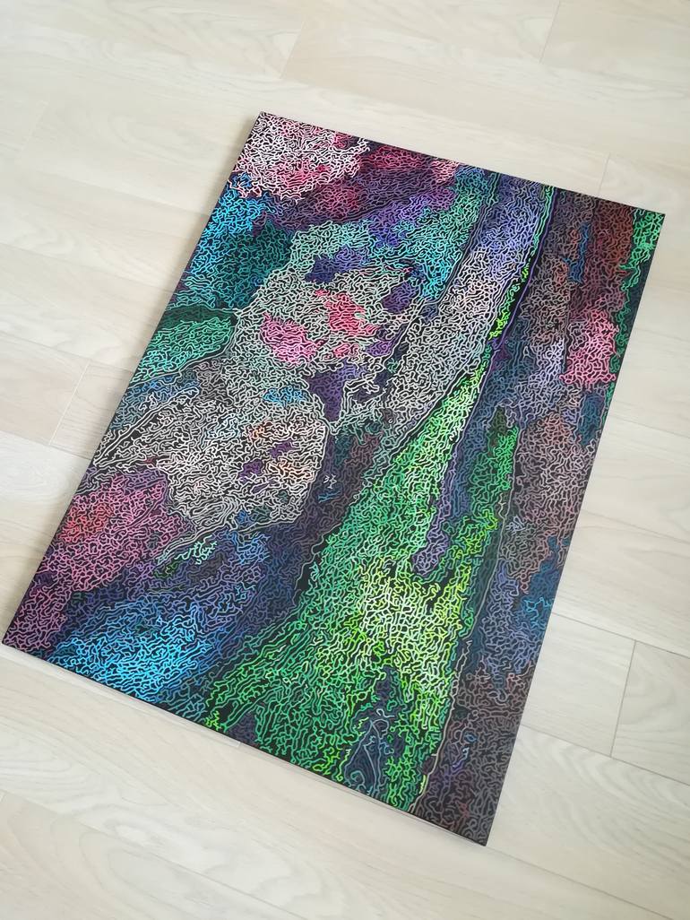 Original Abstract Painting by Diana Iancu Torje