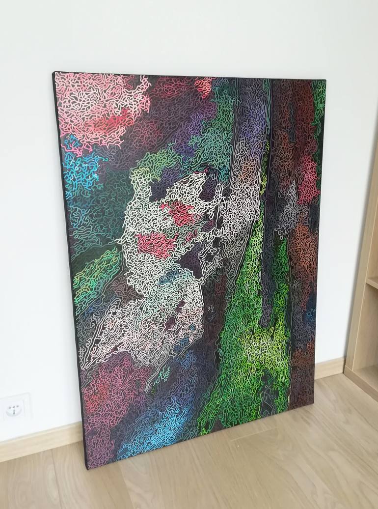 Original Abstract Painting by Diana Iancu Torje
