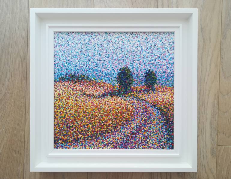 Original Impressionism Landscape Painting by Diana Iancu Torje