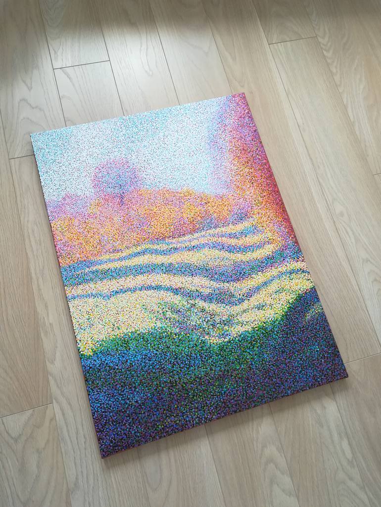 Original Figurative Landscape Painting by Diana Iancu Torje